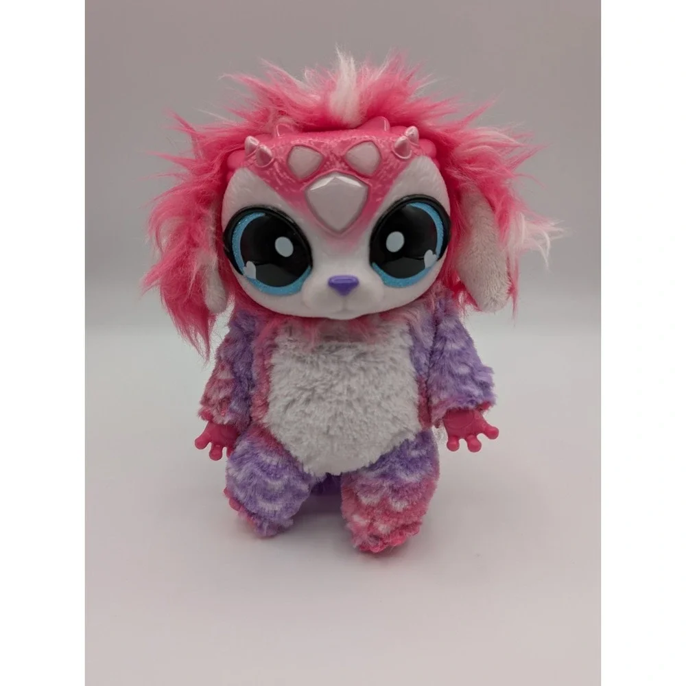 Magic Mixies Magical Interactive Pet Pink Plush Doll‎ Lights Sound